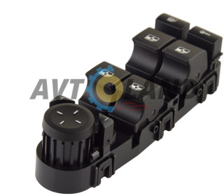 Блок кнопок склопідйомника ВАЗ 2170, 4 кнопки, WATT