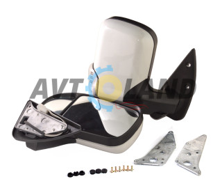 Дзеркало зовнішнє ГАЗ 3302, н/о, біле, (к-кт)