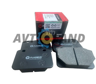 Колодка гальмівна передня ВАЗ 2101-07 (к-т 4 шт.) Flagmus