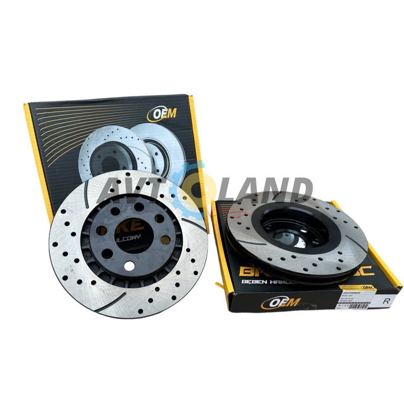 Диск гальмівний передній DAEWOO LANOS, NEXIA, ESPERO; OPEL ASTRA F, CALIBRA, KADET, VECTRA 14″ (вент) купити дешево