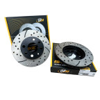 Диск тормозной передний DAEWOO LANOS, NEXIA, SENS; OPEL ASTRA F, CORSA, VECTRA A 13″ (вент.)перфорац купить недорого
