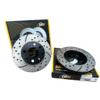 Диск тормозной передний DAEWOO LANOS, NEXIA, SENS; OPEL ASTRA F, CORSA, VECTRA A 13″ (вент.)перфорац купить недорого