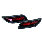 Катафот заднего бампера ВАЗ 2170-71, светодиодный, ″Стрелки″, Пластик, (к-т 2 шт.) купить недорого