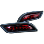 Катафот заднього бампера ВАЗ 2170-71, світлодіодний, з поворотом, що бігає, Пластик, (к-т 2 шт.) купити дешево