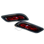 Катафот заднего бампера ВАЗ 2170-71 светодиодный, LED, Пластик, (к-т 2 шт.) купить недорого