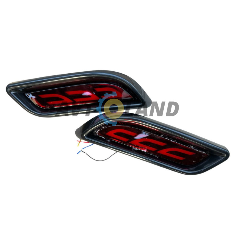 Катафот заднего бампера ВАЗ 2170-71 светодиодный, LED, Пластик, (к-т 2 шт.) купить недорого