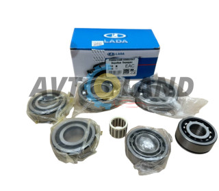 РЕМОНТНЫЙ КОМПЛЕКТ КПП ВАЗ 2103-2107 5-ТИ СТУПЕНЧАТАЯ (ПОДШИПНИКИ)