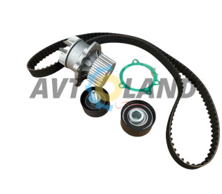 Комплект ременя ГРМ (ремінь + ролики + насос) ВАЗ 2170 Пріора, Калина 16кл ASR