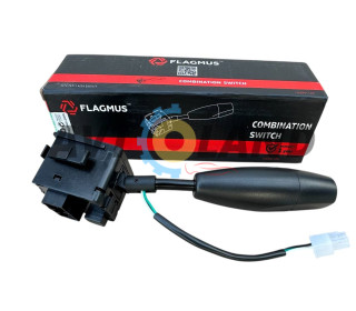 Перемикач підрульового світла та покажчика повороту Daewoo Lanos, Sens без ПТФ, FLAGMUS