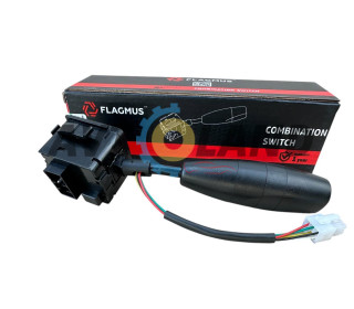 Переключатель подрулевой света и указателя поворота Daewoo Lanos, Sens с ПТФ, FLAGMUS