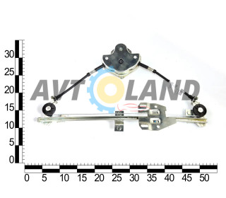 Стеклоподъемник ВАЗ 2109 передний левый механический тросового типа, Pegas 