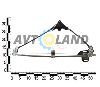 Стеклоподъемник ВАЗ 2123 передний правый электрический тросового типа, Pegas 