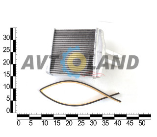 Радіатор обігрівача Daewoo Lanos, Sens (22 стільники) ASR