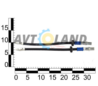 Шланг гальмівний ВАЗ 2108-099 передній, Truckman