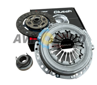 Комплект зчеплення ВАЗ 2101-07 (диск натискний, ведений, підшипник) FLAGMUS