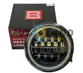 Світлодіодна Led (7дюймів) Фара Нива Тайга УАЗ 469 ГАЗ 24, ВАЗ 2101, Хаммер, FJ Cruiser, w463 BLASKAR