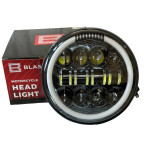 Світлодіодна Led (7дюймів) Фара Нива Тайга УАЗ 469 ГАЗ 24, ВАЗ 2101, Хаммер, FJ Cruiser, w463 BLASKAR купити дешево