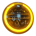 Світлодіодна Led фара (7дюймів) Нива,УАЗ 469,ГАЗ 24,ВАЗ 2101,Хаммер,ІЖ Юпітер,Планета,мотоцикл купити дешево