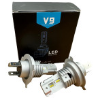 LED лампы H4 60W G9 15000lm (12-24 вольт) купить недорого