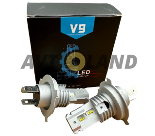 LED лампы H4 60W G9 15000lm  (12-24 вольт) 