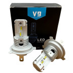 LED лампи H4 60W G9 15000lm (12-24 вольт) купити дешево