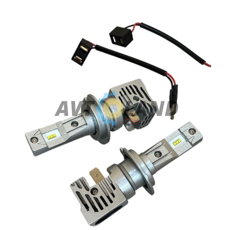 LED лампы H7 55W M3 6500K (12-24 вольт) купить недорого
