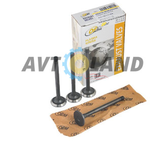 Клапан ГРМ ВАЗ 2101-07, 2121-23 выпуск (4 шт.) (азотированный) OEM