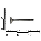 Клапан ГРМ ВАЗ 2108-099, ГАЗ, УАЗ дв. ЗМЗ 406 випуск (4 шт.) (Азотований) OEM купити дешево