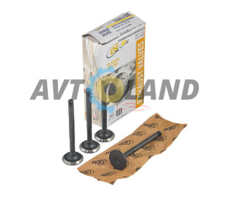 Клапан ГРМ ВАЗ 2108-099, ГАЗ, УАЗ дв. ЗМЗ 406 выпуск (4 шт.) (азотированный) OEM