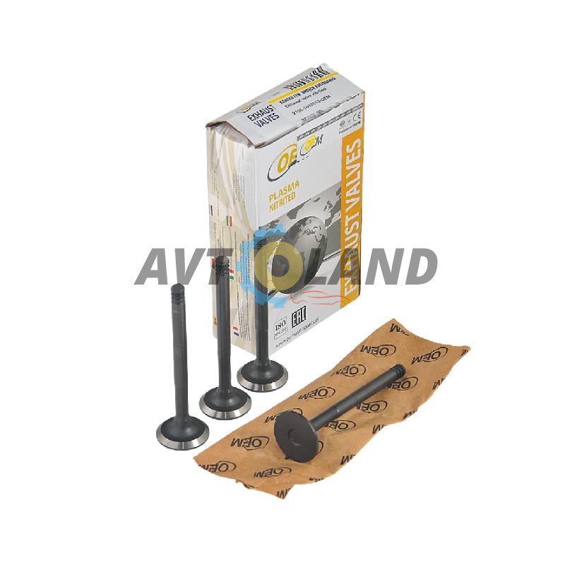 Клапан ГРМ ВАЗ 2108-099, ГАЗ, УАЗ дв. ЗМЗ 406 випуск (4 шт.) (Азотований) OEM купити дешево