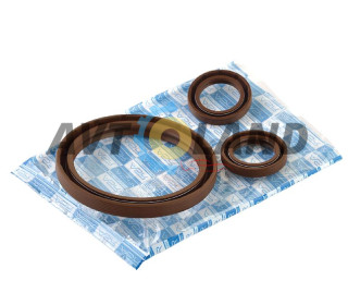 Сальник вала колінчастого + розподільчого ВАЗ 2108-099 (к-т 3 шт) ASR