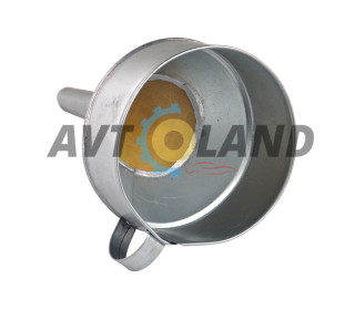 Лейка для топлива универсальная с тонким носиком, прямой (генераторы, бензокосы, лодки), металл 1.5л