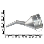 Лейка для топлива универсальная с средним носиком, ломаный (2102, 2104, Нива, УАЗ), металл 1.5л купить в Украине