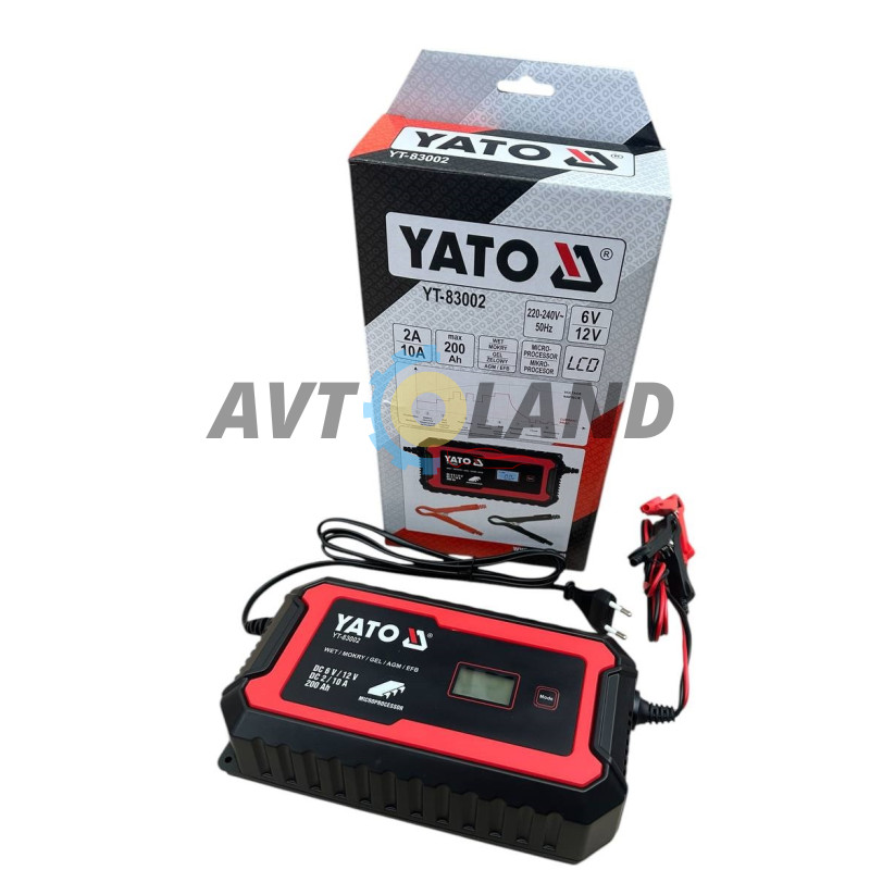 Зарядний пристрій YATO YT-83002 купити дешево