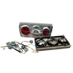 Ліхтар задній ВАЗ 2106,2121 лівий та правий (к-т 2 ш т), Crystal (3 кола) WATT купити дешево