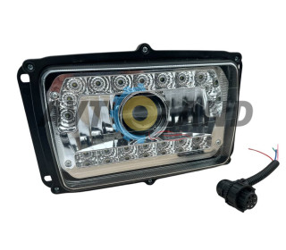 Фара КамАЗ, МАЗ, LED, прямоугольная