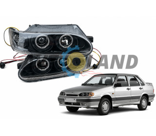 Фары передние Ваз 2113,2114,2115 ProSport Led тюнинг(к-т 2 шт)