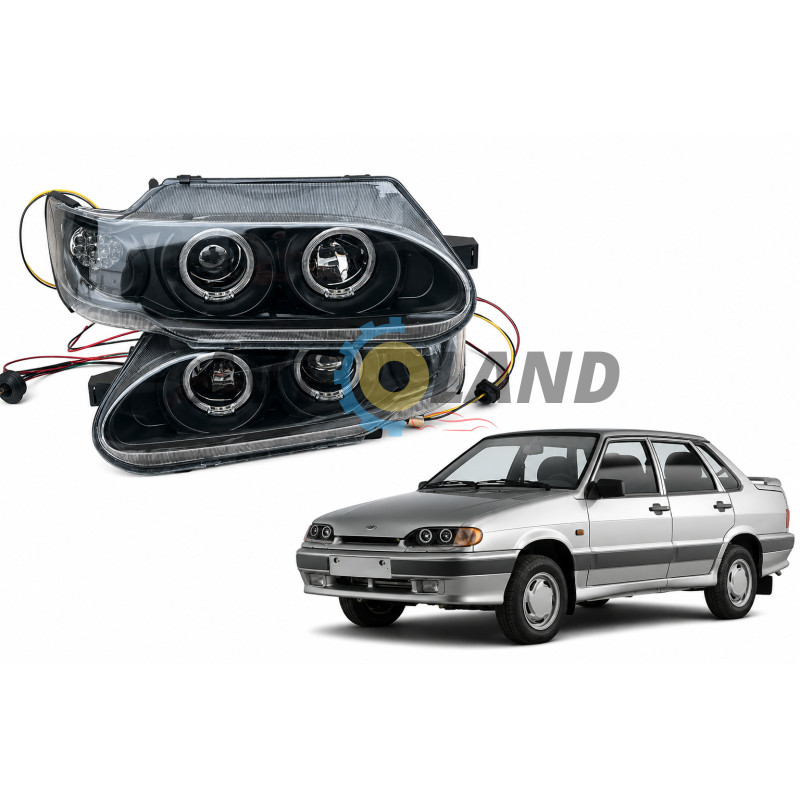 Фары передние Ваз 2113,2114,2115 ProSport Led тюнинг(к-т 2 шт) купить недорого