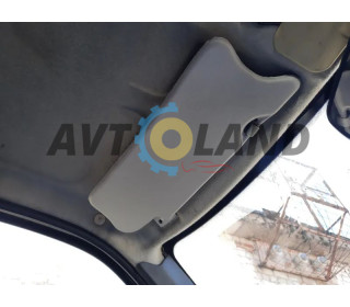 Козирок сонцезахисний ВАЗ 2123 н/о, сірий, із дзеркалом (к-т 2 шт.) ASR