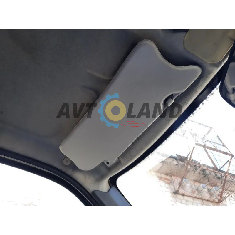 Козирок сонцезахисний ВАЗ 2123 н/о, сірий, із дзеркалом (к-т 2 шт.) ASR купити дешево