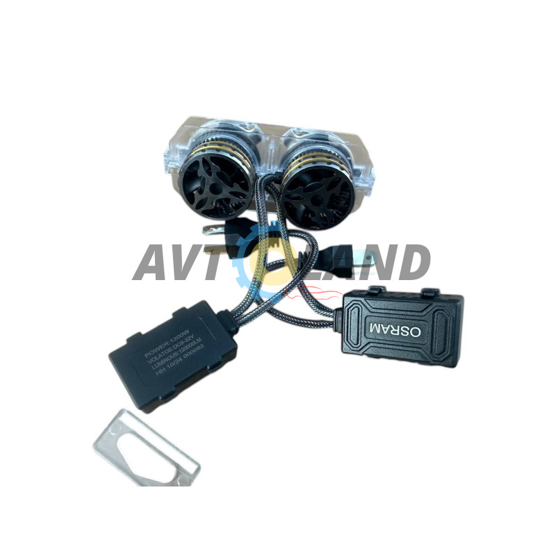 Автолампа Osram CANBUS H4 9726CW H4 14W 12-24V 6000K (2 шт.) купить недорого