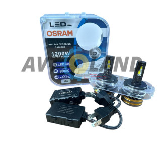 Автолампа Osram CANBUS H4 9726CW H4 14W 12-24V 6000K (2 шт.)
