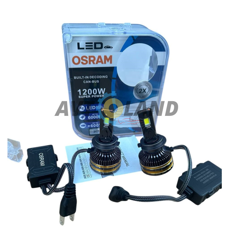 LED лампа Osram HL BRIGHT H7/H18 64210DWBRT-2HFB (2 шт.) купити дешево