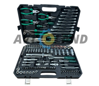 Набір інструментів 131 од.1/2″&1/4″DR 72зуба Cr-V 