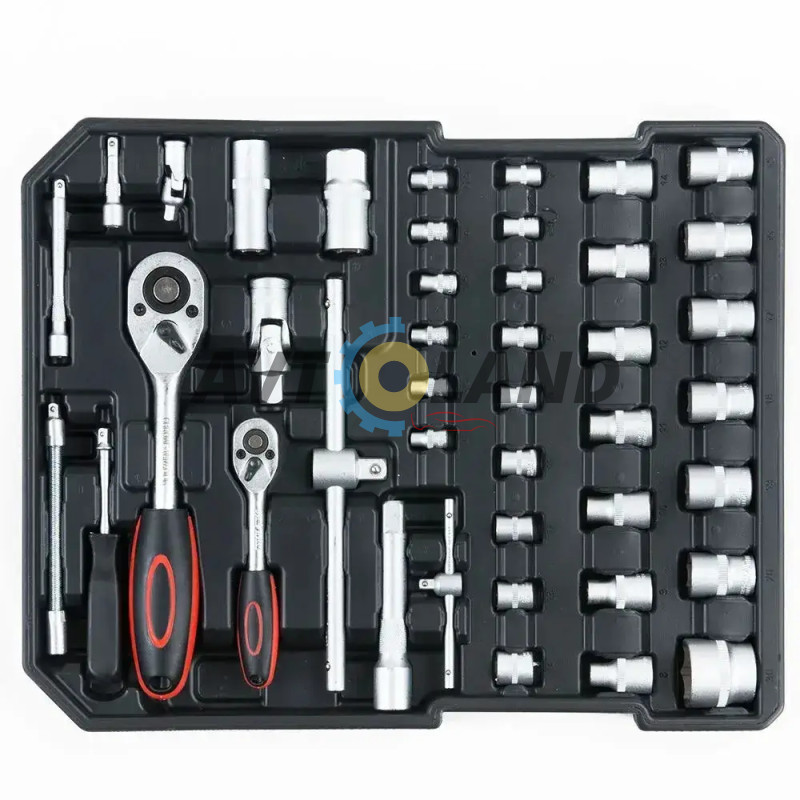 Набор инструментов (чемодан на колесах) 187 ед.1/2″&1/4″DR Cr-V купить в Украине
