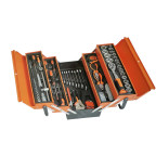 Набір інструментів (ящик метал) 85 од.1/2″1/4″DR Cr-V купити дешево