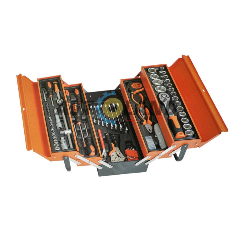 Набір інструментів (ящик метал) 85 од.1/2″1/4″DR Cr-V купити дешево