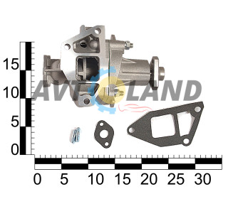 Насос водяний ВАЗ 2101-07, 2121-214, 2123 у зб. (євросальник, посилений підшипник) ″помпа″