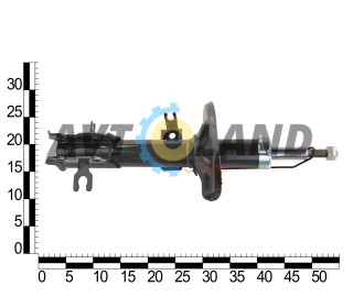 Амортизатор передней подвески Chevrolet Aveo 1.4, 1.5, 1.6 праый газ. (-ABS) ASR EXTREME