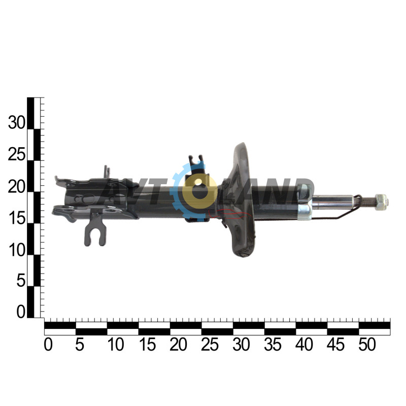 Амортизатор передней подвески Chevrolet Aveo 1.4, 1.5, 1.6 праый газ. (-ABS) ASR EXTREME купить недорого